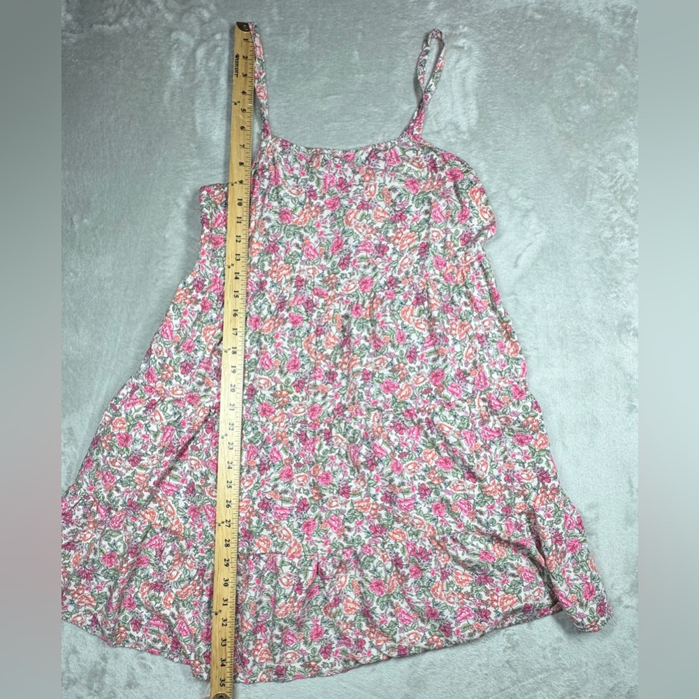 Old Navy Pink Floral Spaghetti-Strap Mini Dress - Picture 7 of 16